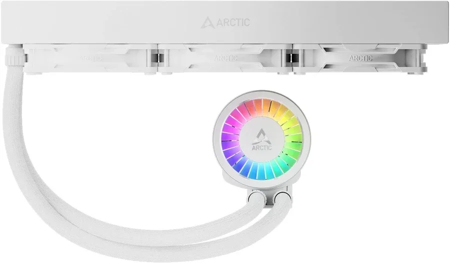 Arctic Liquid Freezer III Pro 360mm A-RGB Blanc - vue 2