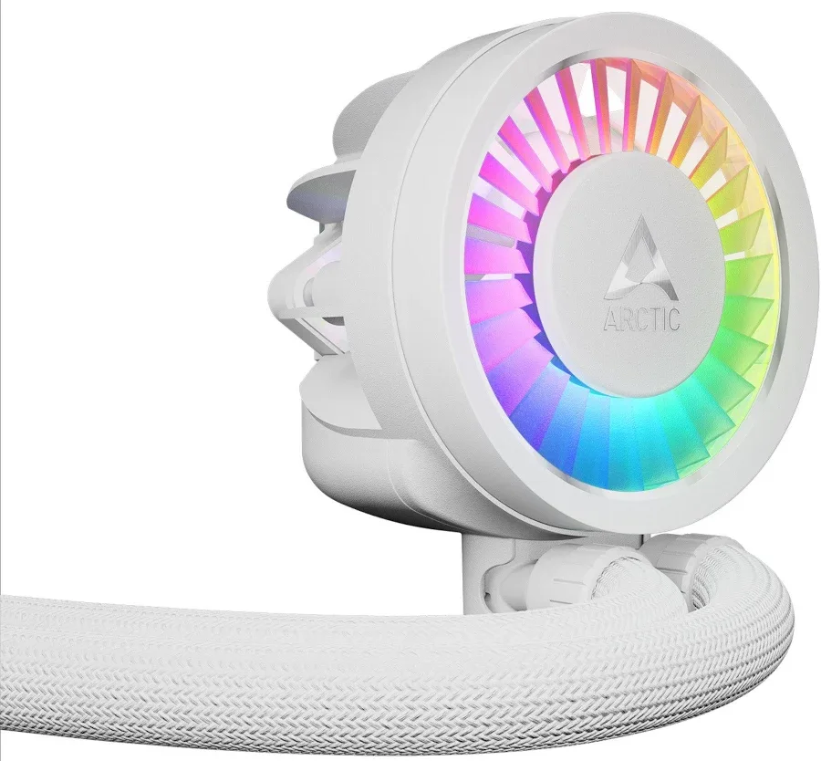 Arctic Liquid Freezer III Pro 360mm A-RGB Blanc - vue 3