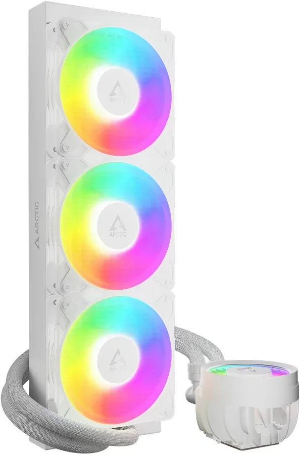 Arctic Liquid Freezer III Pro 360mm A-RGB Blanc - vue 4
