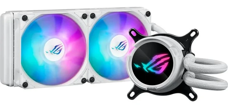 ASUS ROG STRIX LC III 240 ARGB Blanc - vue 1