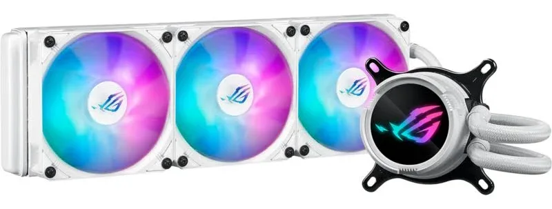 ASUS ROG STRIX LC III 360 ARGB Blanc - vue 1