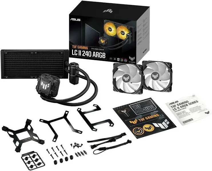 ASUS TUF GAMING LC II 240 ARGB Noir - vue 3