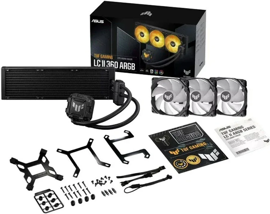 ASUS TUF GAMING LC II 360 ARGB Noir - vue 2