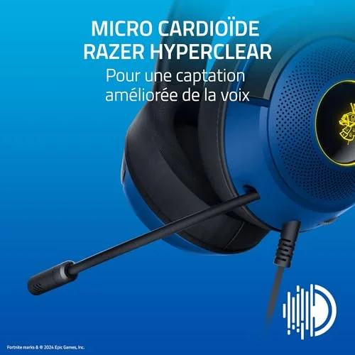 Casque gaming - RAZER - Kraken v3 X - Filaire - Son surround 7.1 - Circum-aural fermé - vue 5