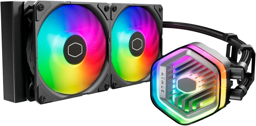 Cooler Master MasterLiquid 240 Atmos Noir - vue 1