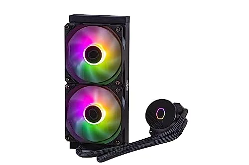 COOLER MASTER - MasterLiquid 240L Core ARGB - Watercooling - 240mm (MLW-D24M-A18PZ-R1) - vue 2