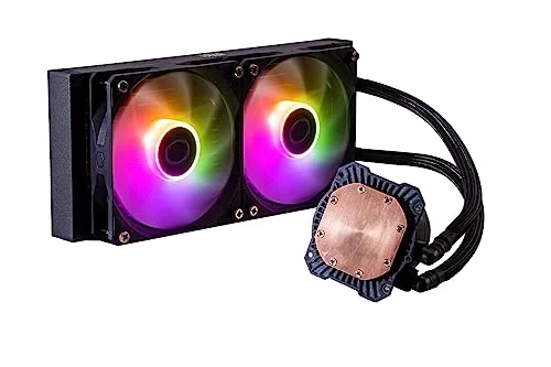 COOLER MASTER - MasterLiquid 240L Core ARGB - Watercooling - 240mm (MLW-D24M-A18PZ-R1) - vue 4