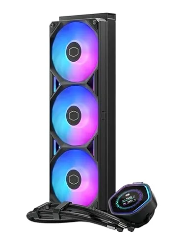 Cooler Master MasterLiquid 360 Atmos II LCD ARGB Noir - vue 2