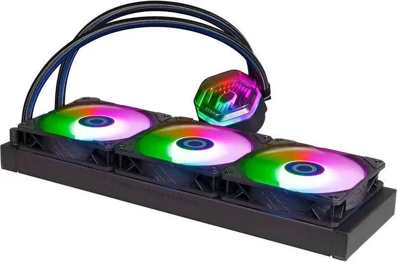 Cooler Master MasterLiquid 360 Atmos Noir - vue 3