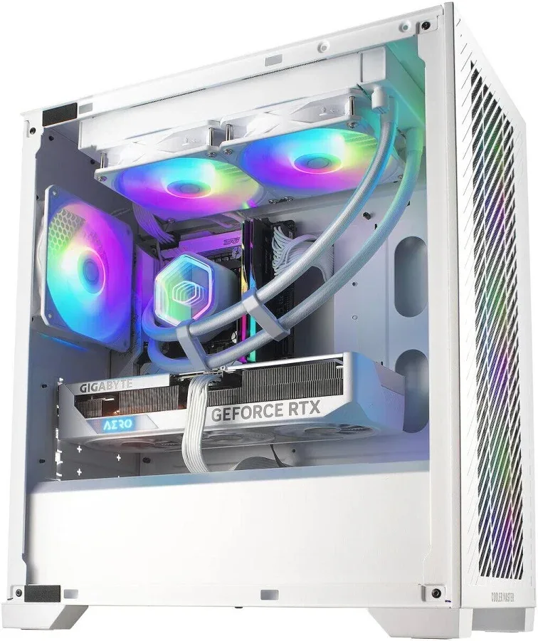 Cooler Master MasterLiquid 360 Core II ARGB Blanc - vue 4