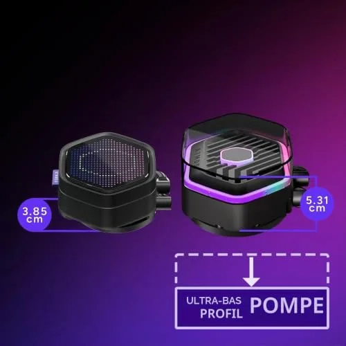 Cooler Master MasterLiquid Atmos II 240mm Noir - vue 5