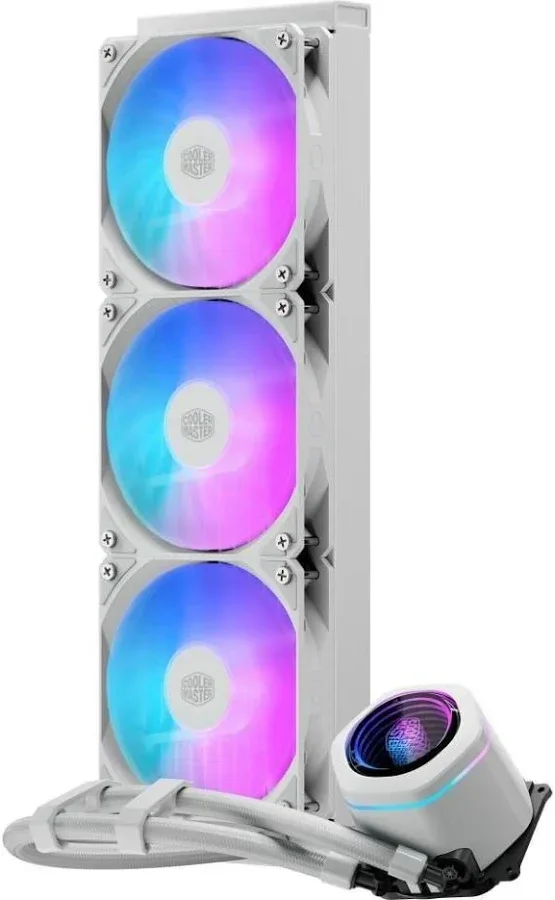 Cooler Master MasterLiquid Core Nex Digital 360 ARGB Blanc - vue 2
