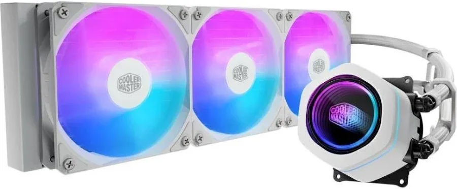 Cooler Master MasterLiquid Core Nex Digital 360 ARGB Blanc - vue 1
