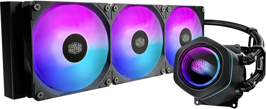 Cooler Master MasterLiquid Core Nex Digital 360 ARGB Noir - vue 2