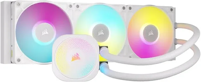 Corsair iCUE LINK TITAN 360mm Blanc - vue 2