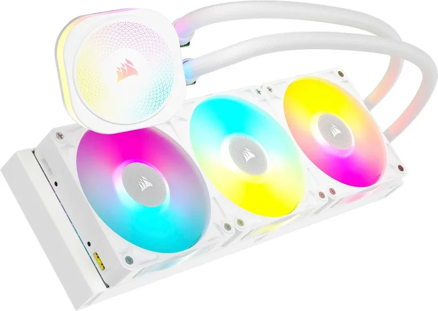 Corsair iCUE LINK TITAN 360mm Blanc - vue 3