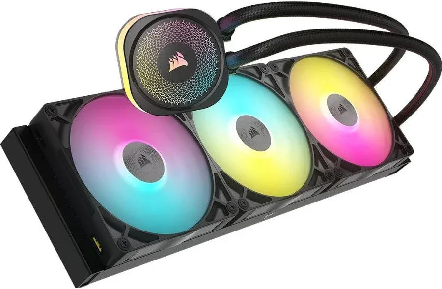 Corsair iCUE LINK TITAN 420 RX RGB Noir - vue 3