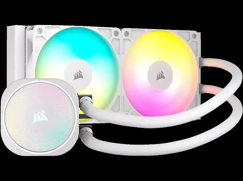 Corsair NAUTILUS 240 ARGB Blanc - vue 1