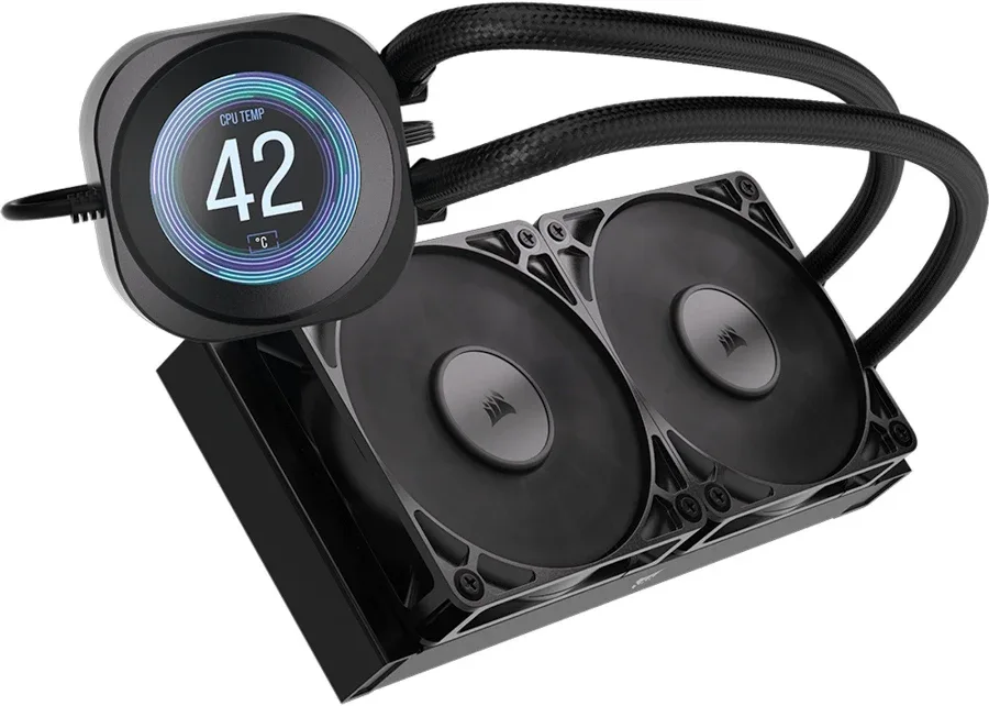 Corsair Nautilus 240 RS Noir - vue 1