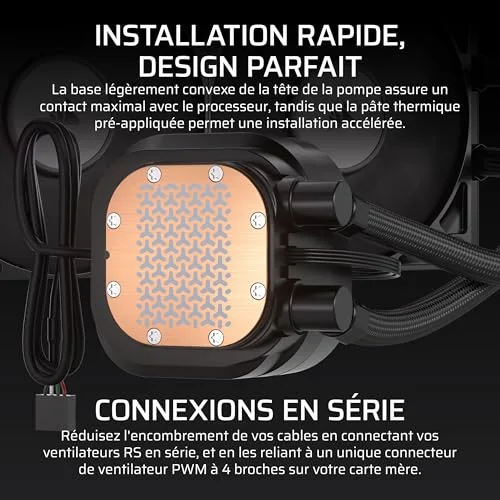Corsair NAUTILUS 360 Noir - vue 4