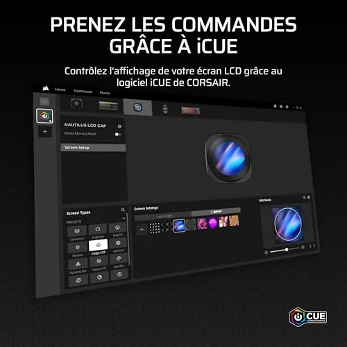 Corsair NAUTILUS 360 Noir - vue 9