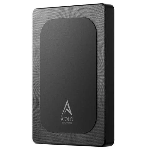 Disque dur externe Aiolo Innovation A4 1 To USB 3.0 Noir - vue 1