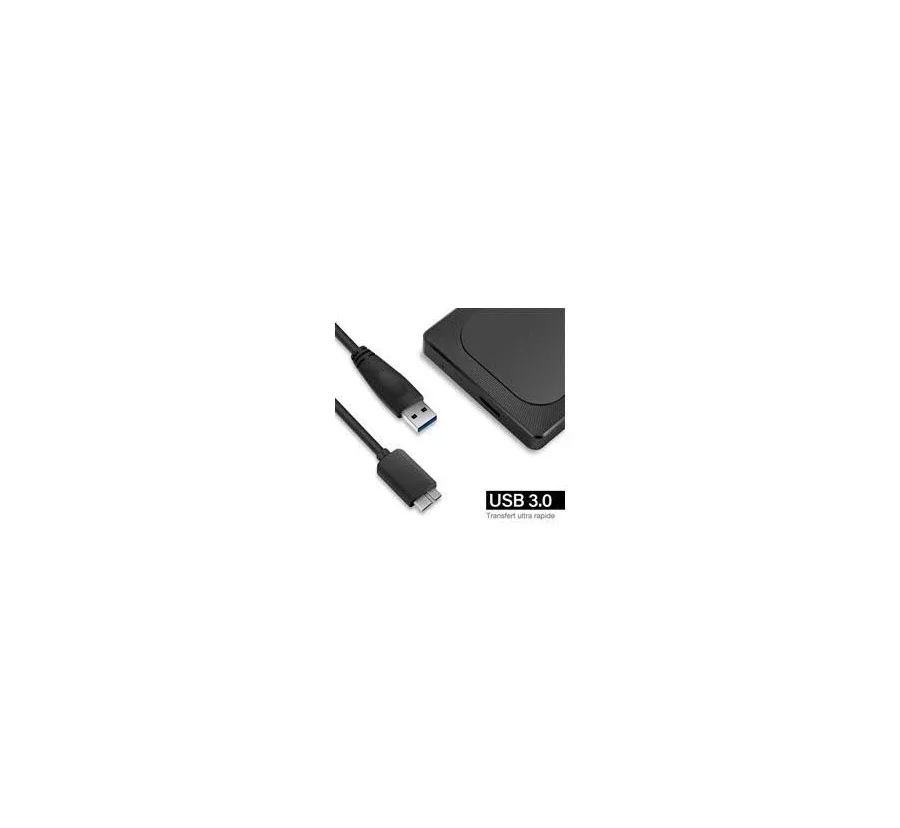 Disque dur externe Aiolo Innovation A4 500 Go Noir - vue 5