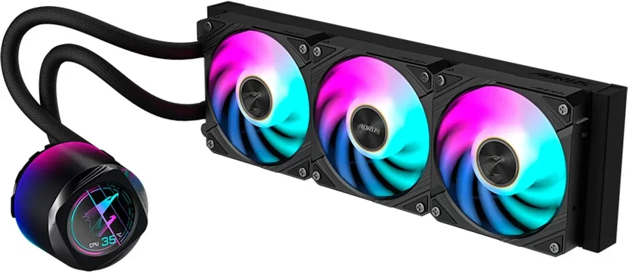 GIGABYTE Aorus Waterforce X II 360mm Noir - vue 2