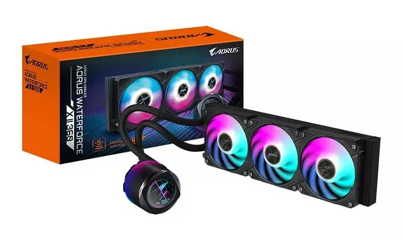 GIGABYTE Aorus Waterforce X II 360mm Noir - vue 1