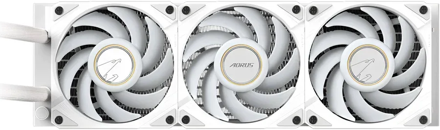 GIGABYTE AORUS WATERFORCEX II 360 Blanc - vue 5