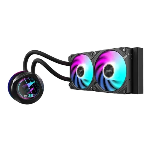 GIGABYTE WATERFORCE X II 240mm Noir - vue 3