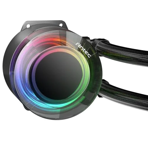 Kit de watercooling AIO - Antec - Vortex RGB - 360mm - Noir - Compatible LGA1150 - vue 9