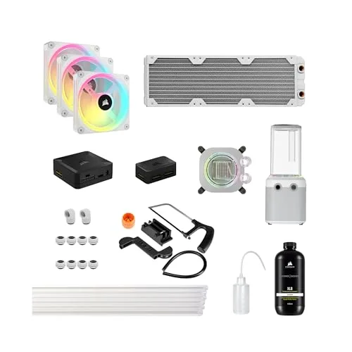 Corsair Hydro X iCUE LINK XH405i RGB Blanc 360 mm