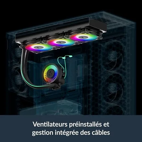 Kit de watercooling pour processeur Arctic AIO Liquid Freezer III Pro RGB - vue 6