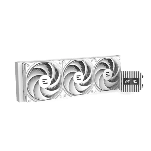 Kit Watercooling AIO - Zalman - Alpha2 RGB - 360mm - Blanc - Performance et esthétique - vue 4