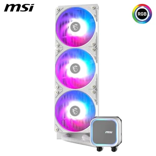 MSI MAG CORELIQUID A13 360mm Blanc - vue 3