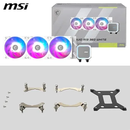 MSI MAG CORELIQUID A13 360mm Blanc - vue 7