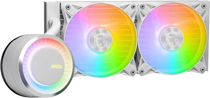 MSI MAG CORELIQUID E240 240mm Blanc - vue 3