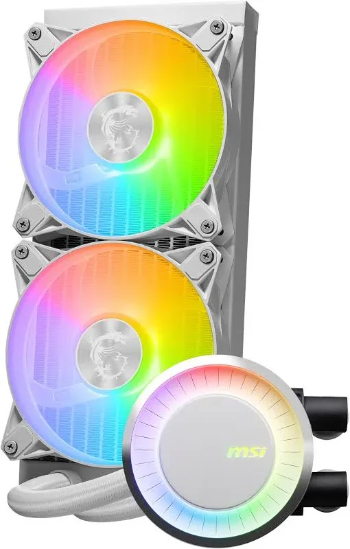 MSI MAG CORELIQUID E240 240mm Blanc - vue 4