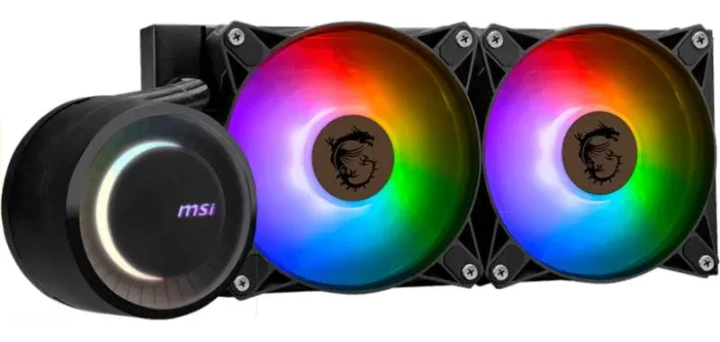 MSI MAG CORELIQUID E240 240mm Noir - vue 1