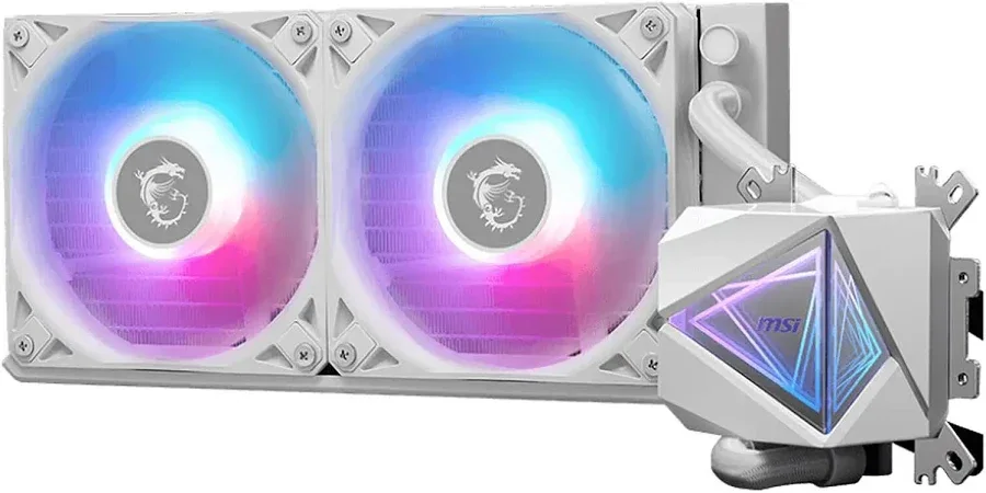 MSI MAG CORELIQUID I240 240mm Blanc - vue 5