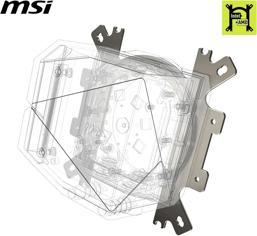 MSI MAG CORELIQUID I360 360mm Noir - vue 4