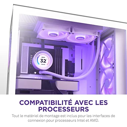 NZXT Kraken Elite 240 RGB Blan - vue 8