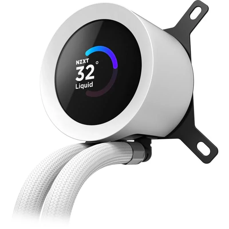 NZXT Kraken Plus RGB 240mm Blanc - vue 1