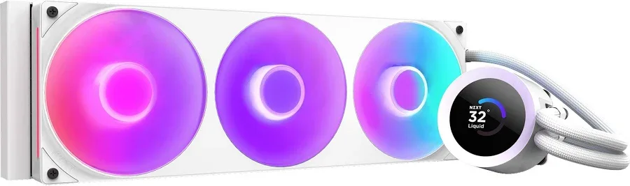 NZXT Kraken Plus RGB 360mm Blanc - vue 2
