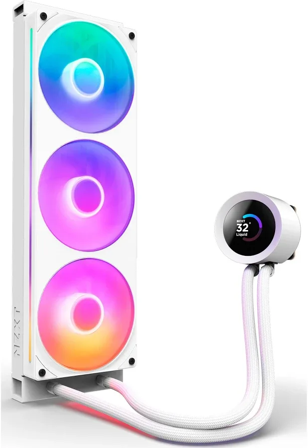 NZXT Kraken Plus RGB 360mm Blanc - vue 5