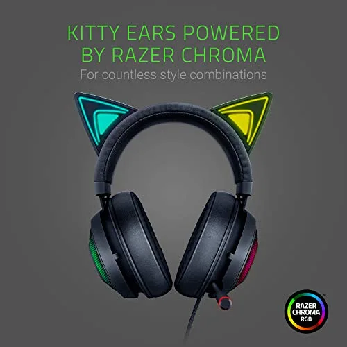 RAZER - HAUT-PARLEUR - MICROPHONE KRAKEN KITTY - QUARTZ - vue 2