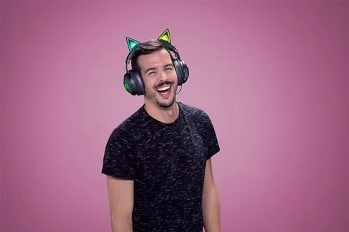 RAZER - HAUT-PARLEUR - MICROPHONE KRAKEN KITTY - QUARTZ - vue 7