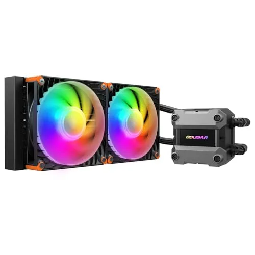 Refroidisseur Gaming - COUGAR - POSEIDON ULTRA240 - Noir - AIO 240mm - ARGB personnalisable - vue 2