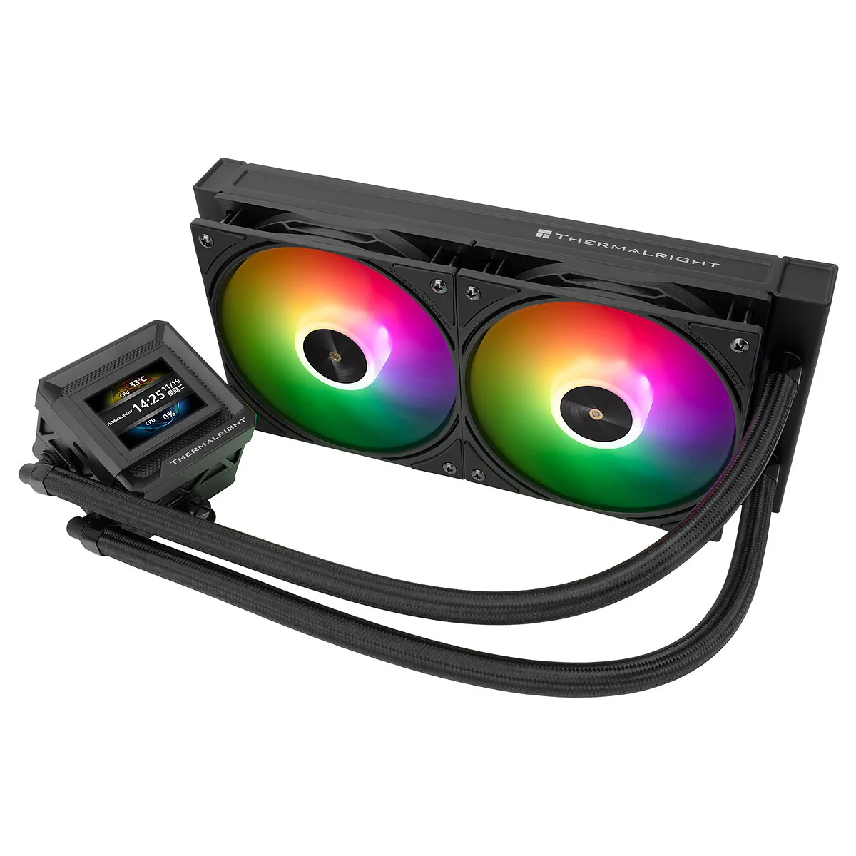 Thermalright Frozen Warframe 240 SE ARGB Noir